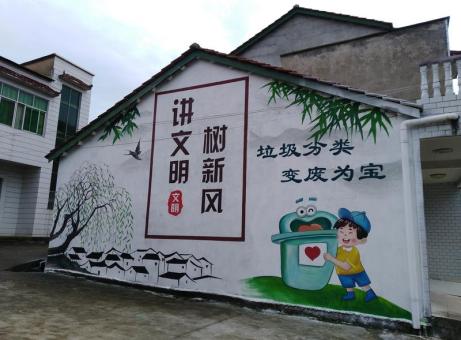 荆门墙绘是现在流行的墙体广告