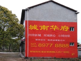 荆门百分之90的人都不了解的农村墙体广告