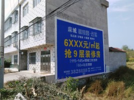 荆门墙体广告质量分析