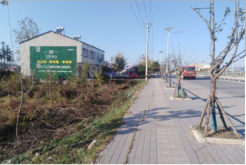 荆门书山南院墙体广告