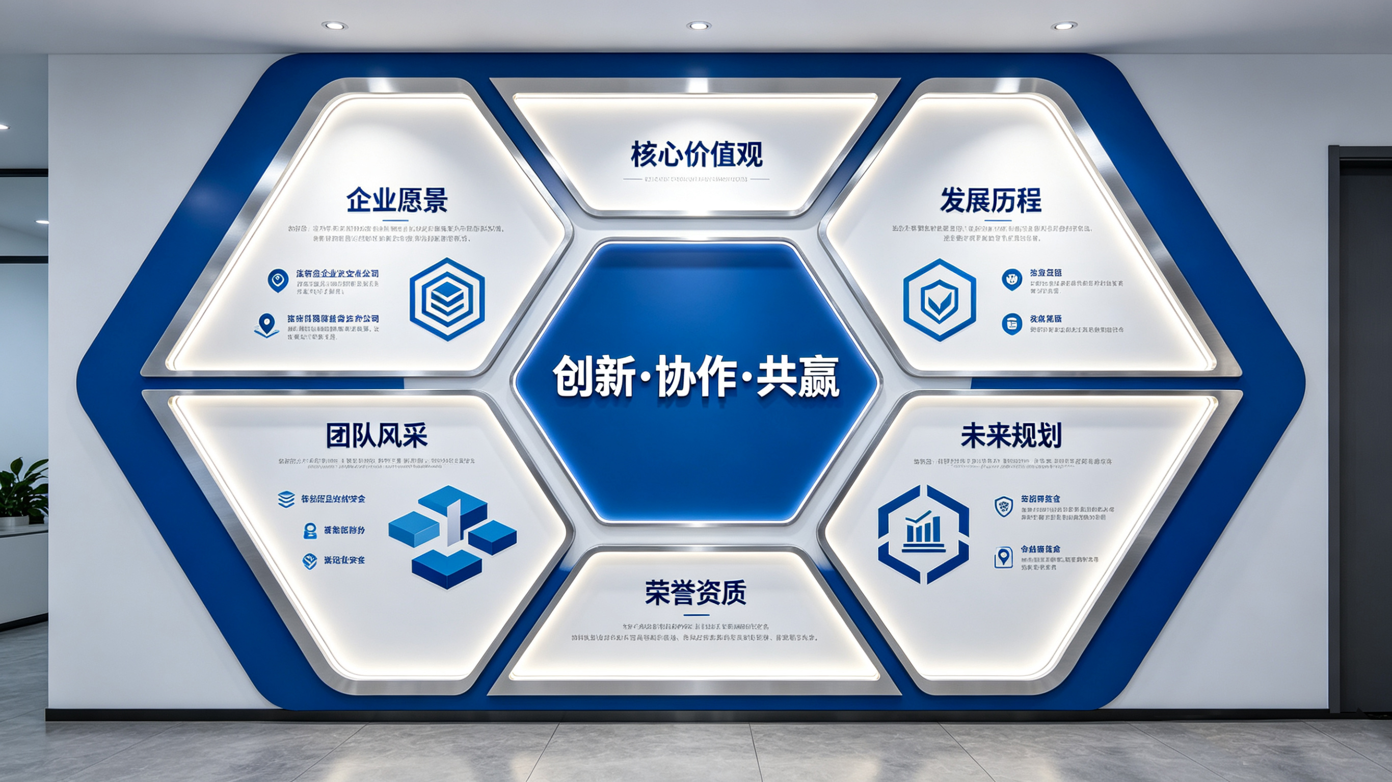 荆门企业文化墙六边形避坑指南（新手常犯5个错误）